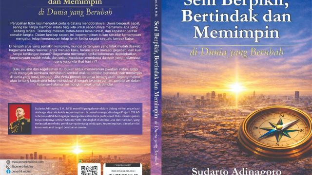 Sukses dengan Buku Perdana, Sudarto  Adinegoro Lahirkan Karya Kedua Kepemimpinan di Era Perubahan