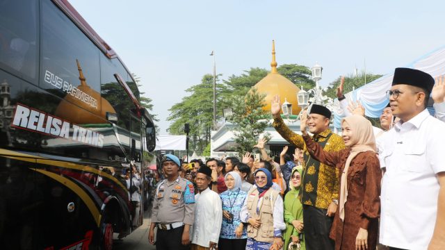 392 Jemaah Calon Haji asal Kabupaten Serang Dilepas, Pesan Bupati Ratu Zakiyah Jaga Akhlakul Karimah