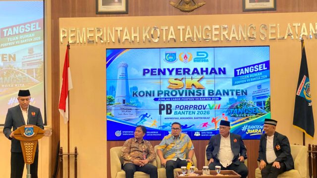 58 Cabor Resmi Dipertandingkan di Porprov VII Banten 2026, Tangsel Siap Jadi Panggung Besar Prestasi Atlet