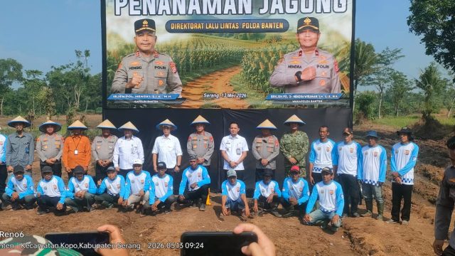 Gerakkan Ekonomi Desa, Polda Banten Targetkan Pemenuhan Kebutuhan 4.000 Ton Jagung Per Hari di Banten