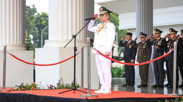 Gubernur Andra Soni Ajak Perkuat Komitmen Kebangsaan di Peringatan Hari Lahir Pancasila