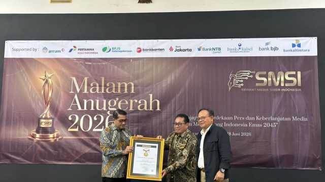 Ketum SMSI Firdaus: Pers Merdeka Kunci Demokrasi Sehat, 16 Tokoh Diganjar Anugerah 2026