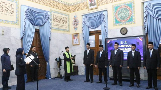 Dilantik, Bupati Serang Minta Pimpinan Baznas Hadirkan Inovasi Tingkatkan Pengumpulan ZIS