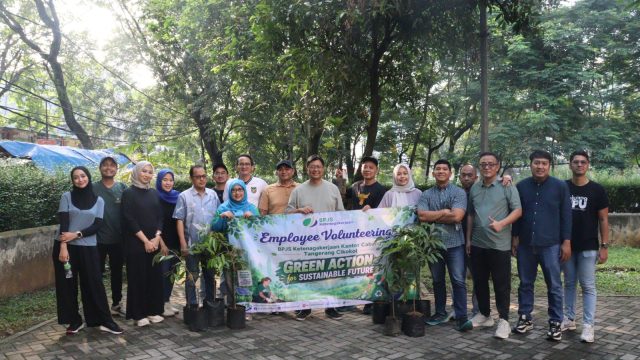 BPJS Ketenagakerjaan Tanam Pohon Bersama Disnaker Kota Tangerang, Wujudkan Lingkungan Hijau