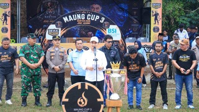 Wagub Dimyati Apresiasi Open Turnamen Sepak Bola Maung Cup 2026