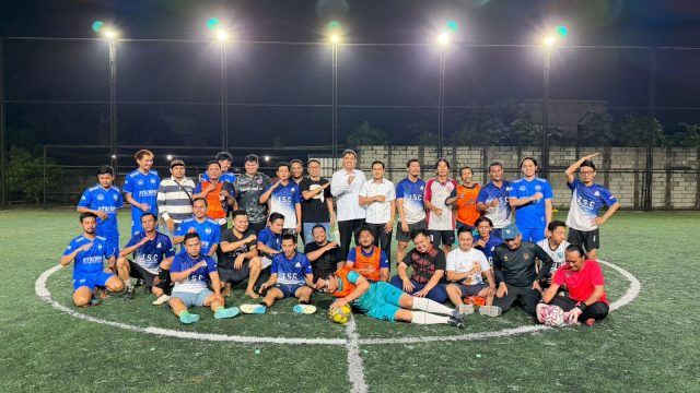 BPN dan PWI Kota Tangsel Pererat Silaturahmi Lewat Laga Minisoccer