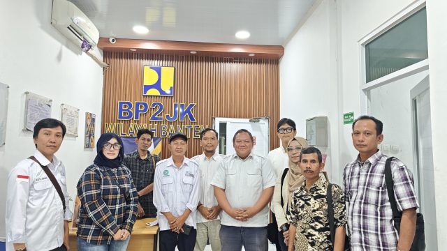 SMSI Kota Serang Jalin Kolaborasi dengan BP2JK Banten, Perkuat Publikasi Program Jasa Konstruksi