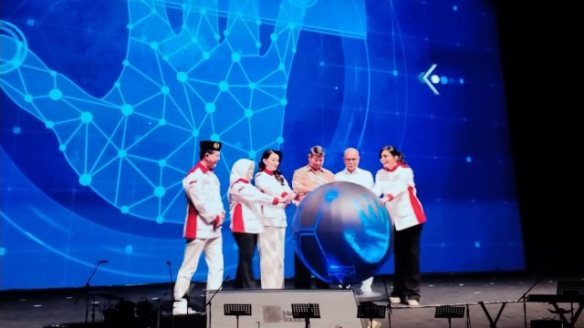 Hashim Djojohadikusumo Lantik Pengurus Srikandi Jaga Desa se-Indonesia, ABPEDNAS dan SMSI Kerja Sama Dukung Program Jaga Desa