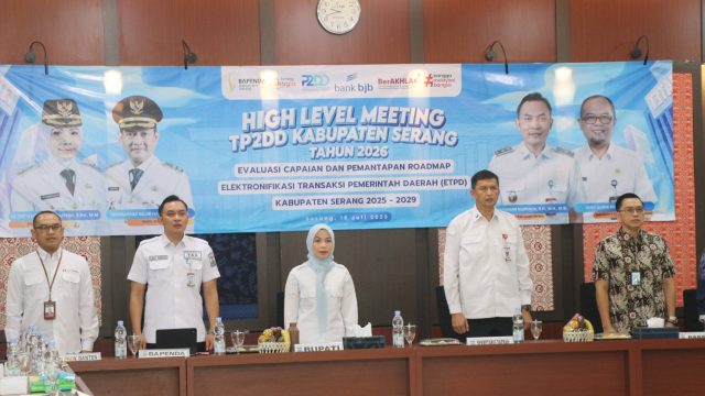 Buka High Level Meeting TP2DD, Bupati Serang Tekankan Fokus pada Peningkatan PAD