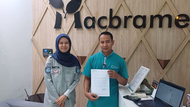 Jasa Raharja  Permudah Masyarakat Bayar Pajak Kendaraan di PT Macbrame Indonsesia