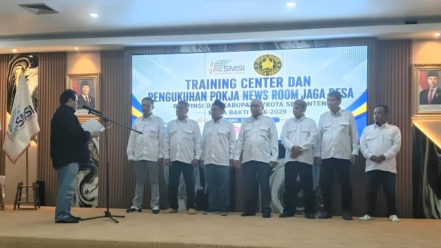 Langkah Nyata SMSI: Pokja News Room Jaga Desa Banten Resmi Dikukuhkan, Siap Dorong Digitalisasi Desa