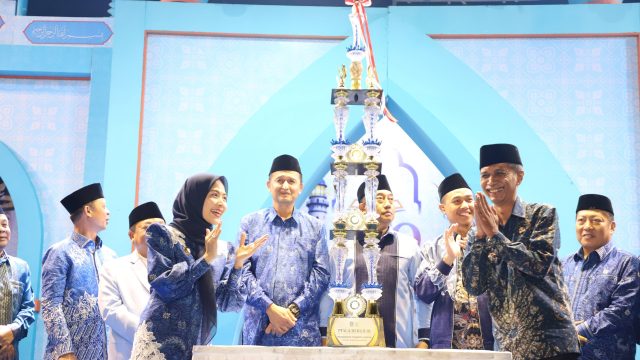 Ditutup Bupati Ratu Zakiyah, Pulo Ampel Juara Umum MTQ ke 55 tingkat Kabupaten Serang 2026