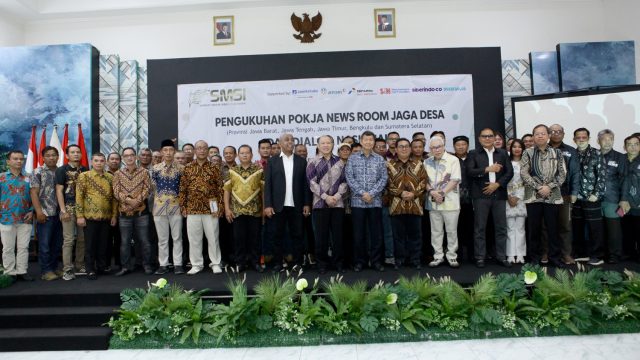 Pengukuhan Pokja Newsroom Jaga Desa Hasyim S Djoyohadikuwumo :  Saya Datang di sini karena Percaya