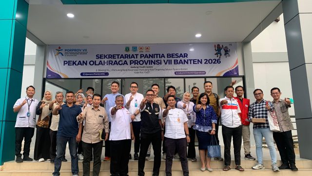 Pastikan Fasilitas dan Pelayanan Kesehatan Baik, Panwasrah Porprov Banten VII Lakukan Rakor