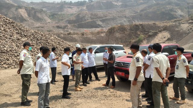 Sidak Tambang di Bojonegara dan Pulo Ampel, DLH Cek Dokumen Perizinan Perusahaan