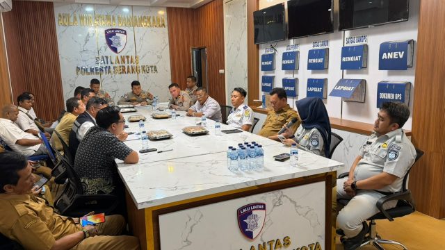 Jasa Raharja, Polresta Serang Kota dan Dishub Perkuat Sinergi Tekan Angka Kecelakaan Lalu Lintas