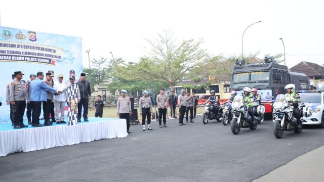 Wagub Dimyati Apresiasi Polda Banten Salurkan Air Bersih untuk Warga Terdampak Kekeringan