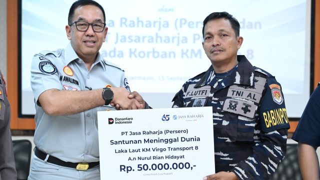 Satu ABK Korban Meninggal Dunia KM Virgo Kembali Teridentifikasi, Jasa Raharja Serahkan Santunan kepada Keluarga Korban