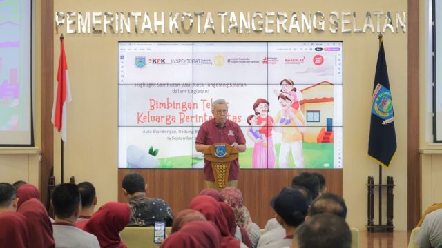 Program Keluarga Berintegritas Bersama KPK, Benyamin Ingatkan Lurah Tangsel: Budaya Antikorupsi Dimulai dari Rumah