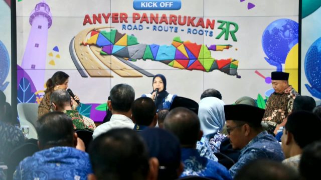 Bupati Serang Ratu Zakiyah dan Bupati Situbondo Resmi Kickoff Festival Anyer-Panarukan