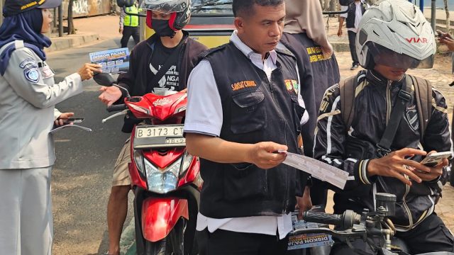 Tim Pembina SAMSAT Cikokol  Gelar Operasi Gabungan, Menghimbau Masyarakat Memanfaatkan Program Diskon Pajak dan Pembebasan Denda