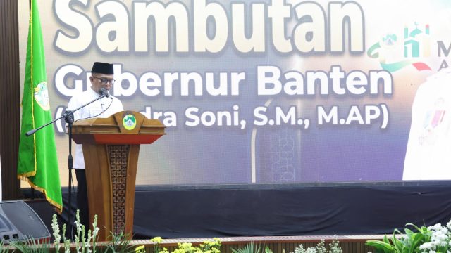 Apresiasi Peran K.H. Brigjen Syam’un, Gubernur Banten Andra Soni Ajak Al Khairiyah Bangun Pendidikan Daerah