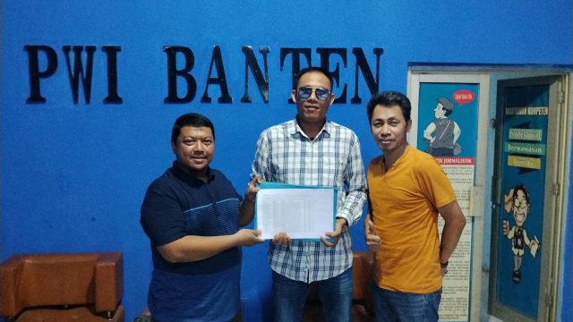 PWI Provinsi Banten Telah Terima Berkas Verifikasi Keanggotaan PWI Kota Tangsel