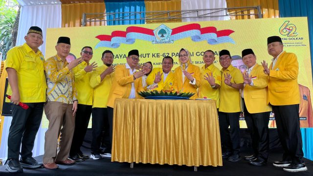 Golkar Tangsel Rayakan HUT ke-62, Airin Ingatkan Kader soal Tanggung Jawab kepada Rakyat